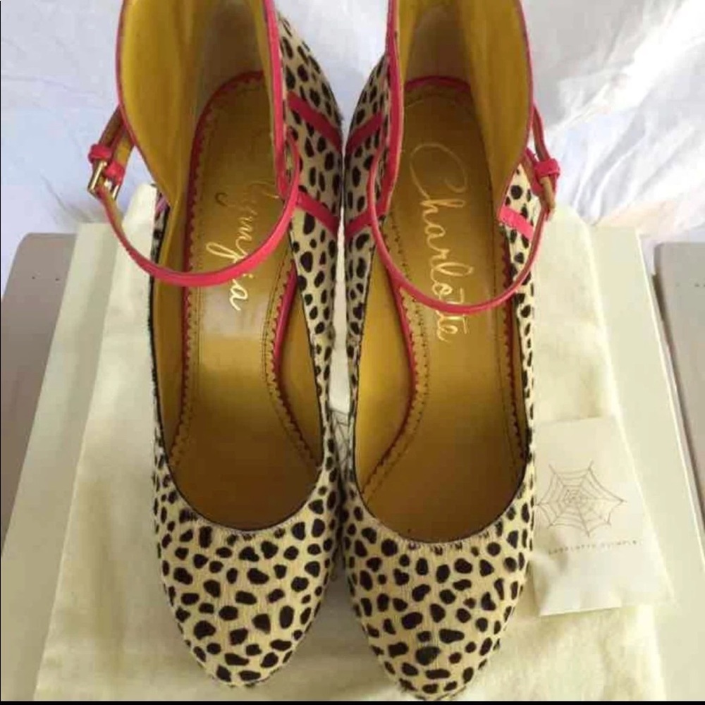 Lucille Cheetah Charlotte Olympia Heels